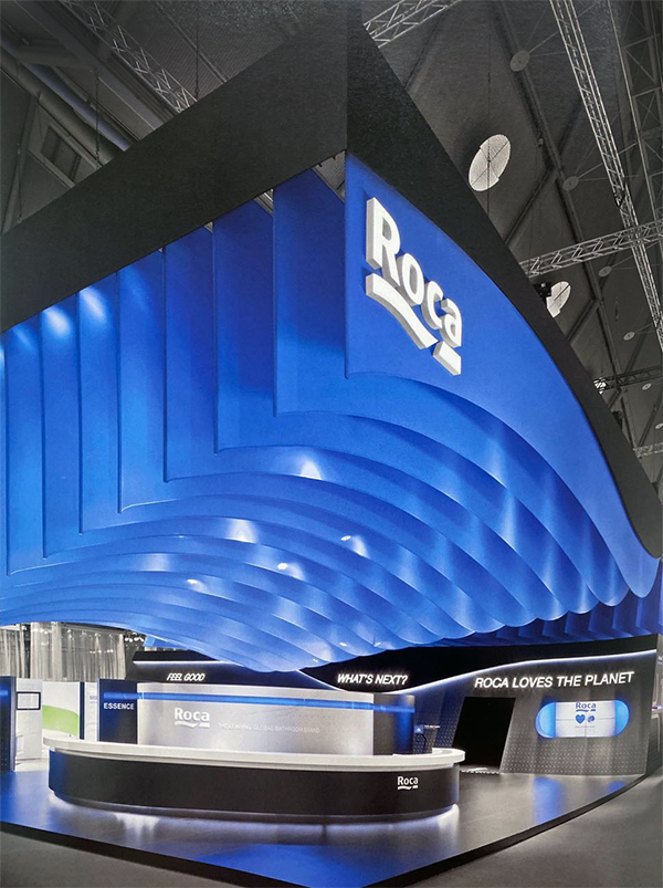 ROCA樂家德國法蘭克福展臺(tái)設(shè)計(jì)