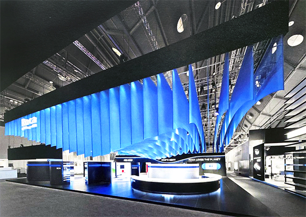 ROCA樂家德國法蘭克福展臺(tái)設(shè)計(jì)