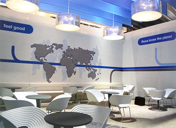 ROCA樂家德國法蘭克福展臺(tái)設(shè)計(jì)