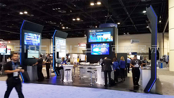 信可威國(guó)外展臺(tái)設(shè)計(jì)搭建現(xiàn)場(chǎng)圖