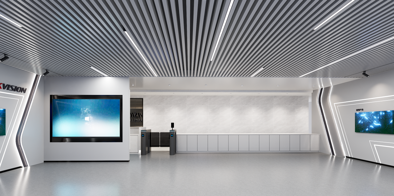 科技公司展廳設(shè)計案例分享