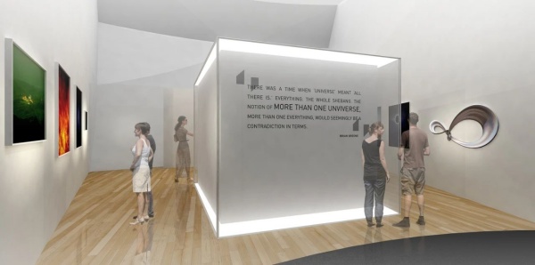 宇宙藝術(shù)主題展廳概念設計方案