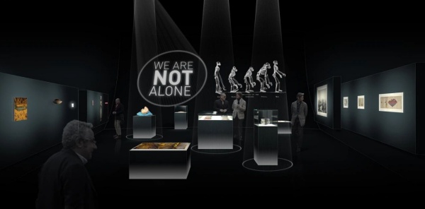 宇宙藝術(shù)主題展廳概念設計方案