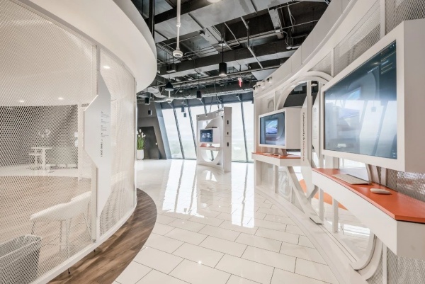 安防企業(yè)展廳設(shè)計(jì)案例分享