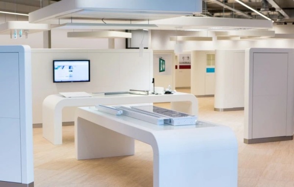 照明企業展廳設計案例分享