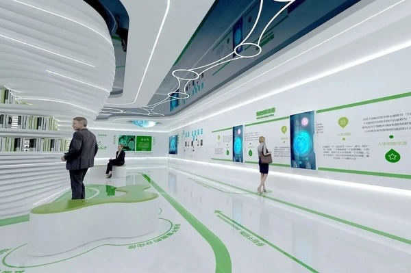 綠色環(huán)保展廳設(shè)計案例分享