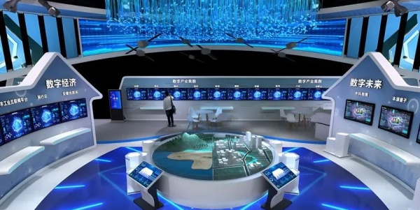 規(guī)劃館數(shù)字展廳設計