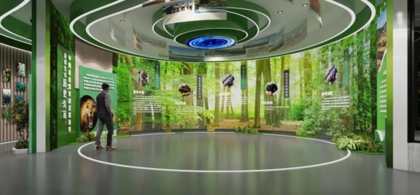 環保企業展廳設計