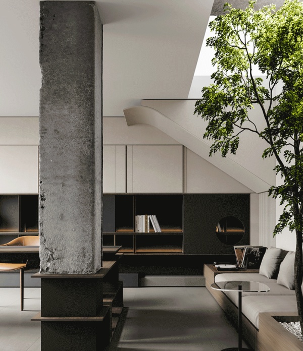 鑫漢柜族展廳設(shè)計