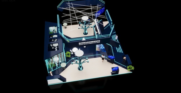 醫(yī)療機械展臺設(shè)計