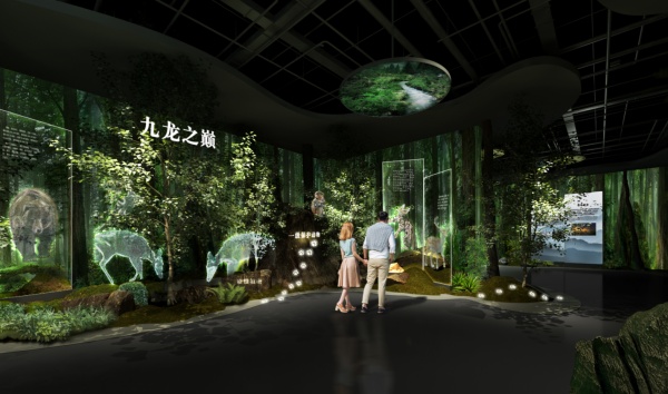自然景區(qū)展廳設計