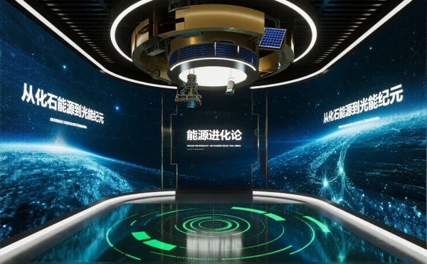 中石油光伏展廳設計