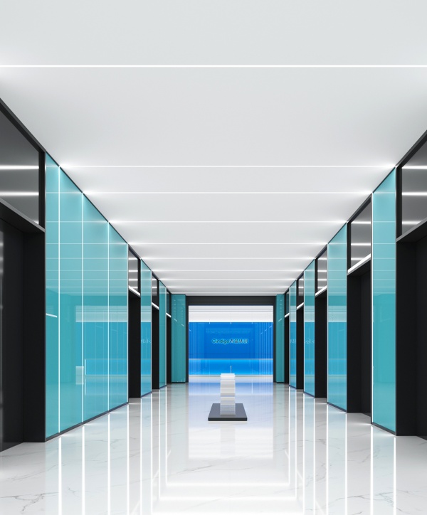 青藍集創(chuàng)醫(yī)療設備展廳設計