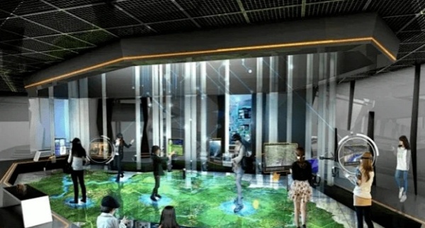 數(shù)字城市規(guī)劃多媒體體驗館設(shè)計