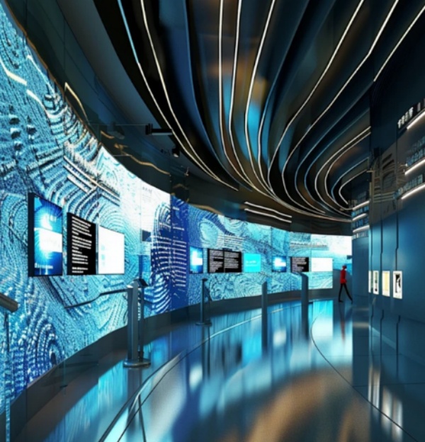 數(shù)字城市規(guī)劃多媒體體驗館設(shè)計