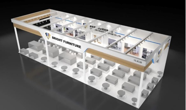 展廳設(shè)計以簡約為筆，勾勒家具品牌的專業(yè)與質(zhì)感