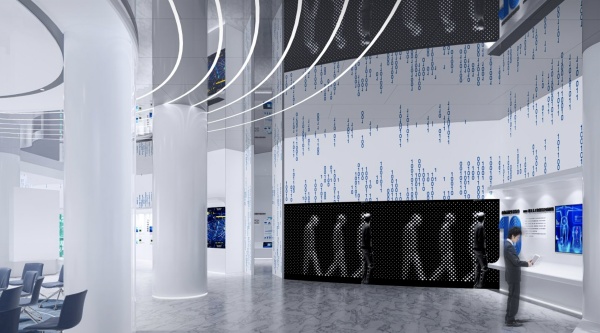 中科南京軟件技術(shù)研究院企業(yè)文化展廳設(shè)計