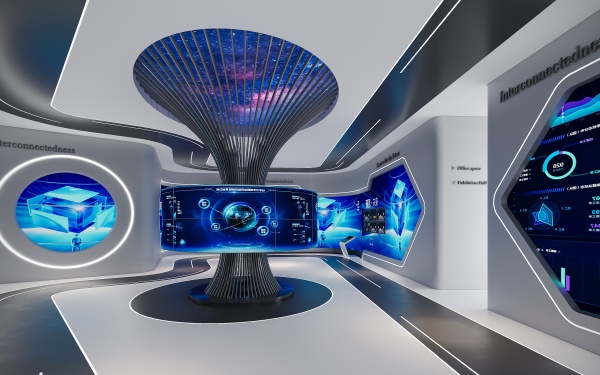 公司展廳裝修公司：沉浸式多媒體解決方案，深圳企業(yè)展廳設(shè)計(jì)公司