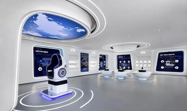 科技感企業(yè)展廳設(shè)計(jì)