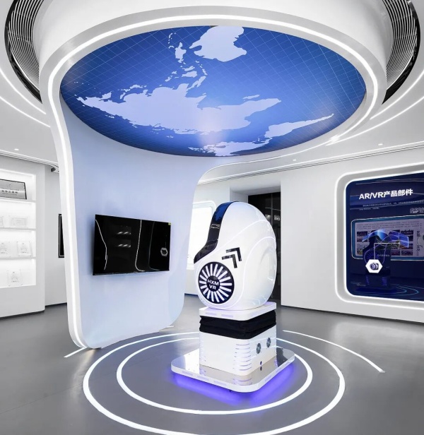 科技感企業(yè)展廳設(shè)計(jì)