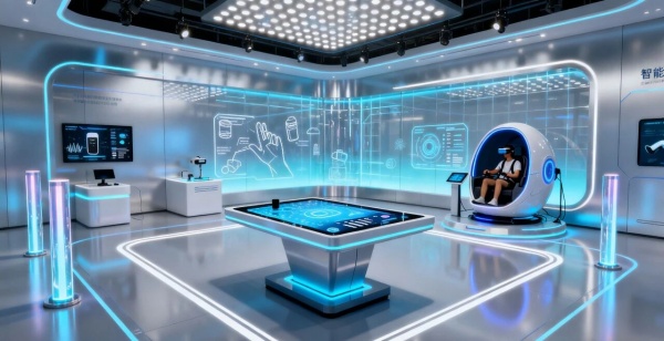 智能硬件企業展廳設計怎么做才能凸顯科技先鋒感？
