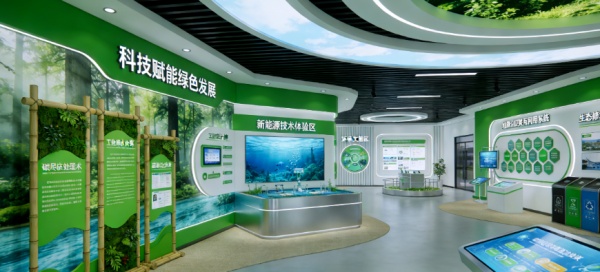 科技環保展廳的創新表達與理念傳遞
