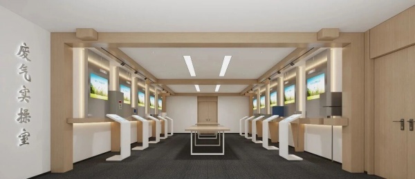 安溪瀚藍固廢展廳走進 “生態(tài)即生活”環(huán)保展廳的「自然共生」設(shè)計