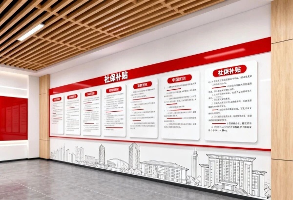 簡約賦能服務暖心——公共就業服務中心展廳設計煥新亮相