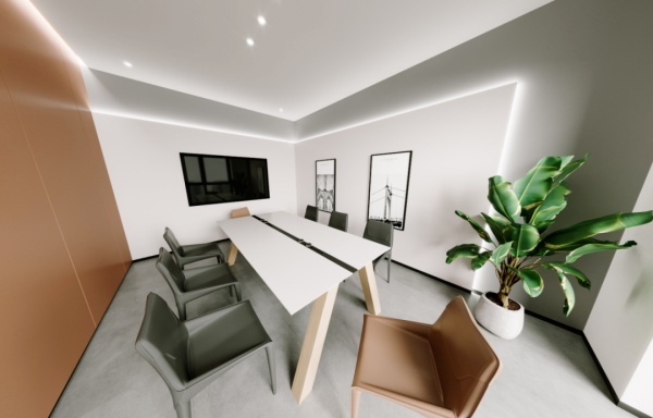 現代辦公室展廳設計