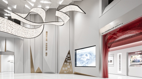 驚艷！4大電力展廳設計范本，科技質感拉滿