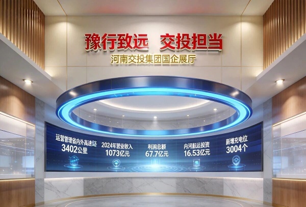 河南交投集團展廳設計——藏著中原交通的奮斗與遠方