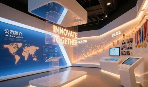 光影之間，讓企業展廳故事可感可知