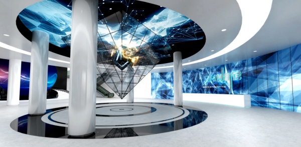 能源企業展廳硬核實力直接拉滿