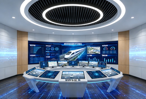 以軌為脈，向新而行鄭州地鐵全新數(shù)字展廳全景呈現(xiàn)