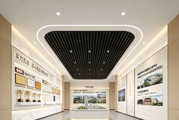 筑夢航空港-匠心映中原—中國五冶鄭州航空港展廳規劃設計方案